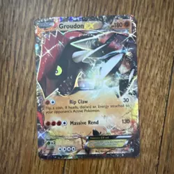 The Pokemon Company Groudon EX XY42 XY Promo Holo English Basic 180 HP - Image 1