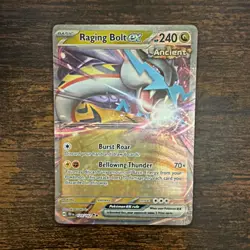 The Pokemon Company Raging Bolt ex 123/162 Jumbo Cards Holo Promo ENG 240 HP - Image 1