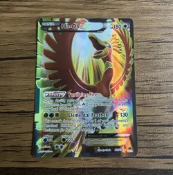 Pokemon TCG Ho-Oh EX 121/122 Breakpoint Full Art Holo Ultra Rare Eng 180 HP - Image 1