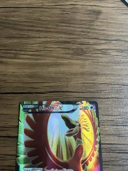 Pokemon TCG Ho-Oh EX 121/122 Breakpoint Full Art Holo Ultra Rare Eng 180 HP - Image 2