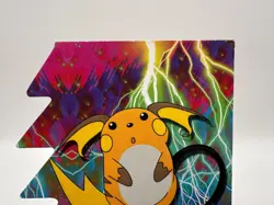 2001 Topps Pokemon TV Raichu #26 Johto League Champions Embossed Die-Cut 6 of 18 - Image 2
