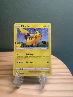 Pokemon General Mills Pikachu SWSH039 25th Anniversary Holo Promo Card NM Beauty - Image 1