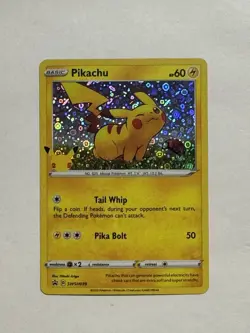 Pokemon General Mills Pikachu SWSH039 25th Anniversary Holo Promo Card NM - Image 1