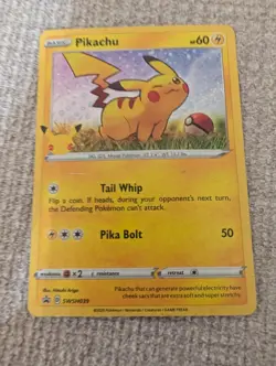 Pokemon Pikachu General Mills 25th Anniversary Stamped Holo Foil Promo Card - Image 1