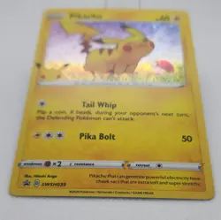 Pikachu *General Mills Promo* Holo Pokemon Sword & Shield Black Star SWSH039 NM - Image 4
