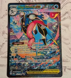 CHASE Mega Greninja ex 116/086 Chaos Rising Holo Lot of 5 Pokemon Cards - Image 1