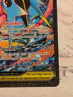 CHASE Mega Greninja ex 116/086 Chaos Rising Holo Lot of 5 Pokemon Cards - Image 4