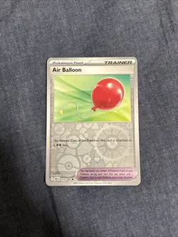Air Balloon 079/086 Reverse Holofoil NM SV: Black Bolt Pokemon - Image 1
