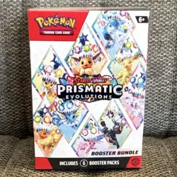 Pokemon Pokemon TCG Prismatic Evolutions Booster Bundle Box (6 Packs) - Image 1