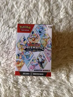 Pokemon TCG Prismatic Evolutions Booster Bundle Box (6 Packs) x19 - Image 1