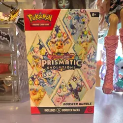 Pokemon TCG Prismatic Evolutions Booster Bundle Box 6 Packs English 2025 Eevee - Image 1