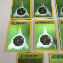 LOT OF 8 Pokemon Grass Energy WotC 2002 Energize League Promo Reverse Holo NM/LP - Image 4