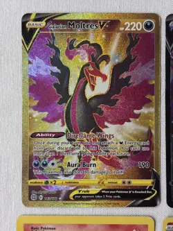 Moltres Card Lot - Vintage Blaines Moltres 1/132 Gym Heroes, Fossil, Pokemon - Image 3