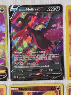 Moltres Card Lot - Vintage Blaines Moltres 1/132 Gym Heroes, Fossil, Pokemon - Image 4