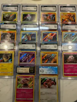 Pokemon Detective Pikachu CGC 10 Gem Mint 💎 Lot Of 14 Graded Cards 77% Complete - Image 1