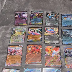 Pokemon TCG holo ex 20-card lot - Leafeon ex Zacian ex Lapras ex - Image 2