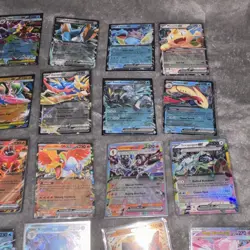 Pokemon TCG holo ex 20-card lot - Leafeon ex Zacian ex Lapras ex - Image 3