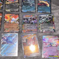 Pokemon TCG holo ex 20-card lot - Leafeon ex Zacian ex Lapras ex - Image 4