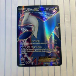 Pokemon TCG Card Game Latios EX 101/108 Full Art Ultra Rare Roaring Skies LP - Image 1