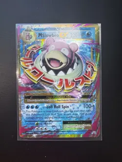 2016 Pokemon TCG M Slowbro EX XY 27/108 EN 2016 Full Art Holo Rare Near Mint - Image 2
