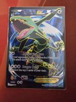 Rayquaza EX - 104/108 - Pokemon Roaring Skies XY Full Art Ultra Rare Card - Image 1