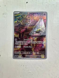 Pokemon TCG Drowzee 210/198 Scarlet & Violet Base Set Illustration Rare Holo - Image 3