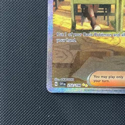 Pokemon TCG Penny 252/198 Special Illustration Rare Scarlet & Violet Base NM - Image 4