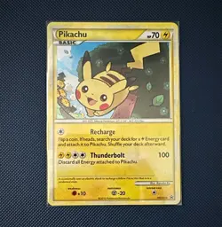 The Pokemon Company Pikachu HGSS Promo Holo EN 2010 70HP HGSS03 - Image 1