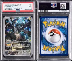 Pokemon TCG 2026 MEP N's Zekrom 031 Promo Holo PSA 9 English - Image 3
