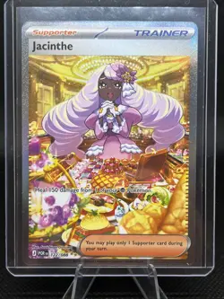 Jacinthe 122/088 Perfect Order Pokemon TCG Special Illustration Rare SIR Pack Fr - Image 1