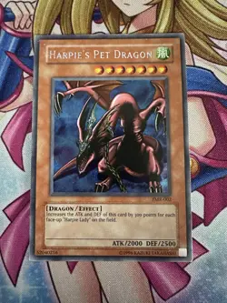 Harpie's Pet Dragon (Forbidden Memories) FMR-002 Yu-Gi-Oh! Video Game... - Image 1