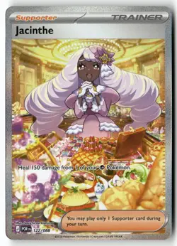 JACINTHE 122/088 HOLO SPECIAL ILLUSTRATION RARE PERFECT ORDER POKEMON HOLO NM - Image 1