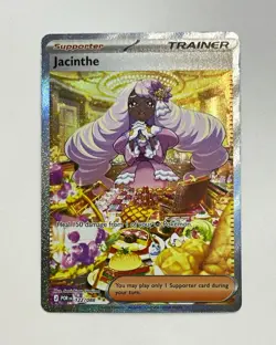 Pokemon Jacinthe 122/088 SV04: Perfect Order Trainer Supporter Full Art Foil - Image 1