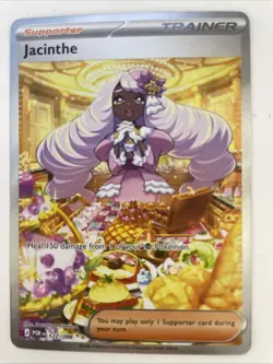 Pokemon Jacinthe SIR Illustration Rare 122/088 Perfect Order Mint Pack Fresh - Image 1