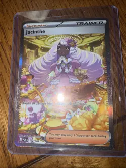 Pokemon TCG Jacinthe 122/088 Perfect Order SIR Full Art Holo English - Image 2