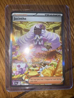 Pokemon TCG Jacinthe 122/088 Perfect Order SIR Full Art Holo English - Image 3