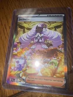 Pokemon TCG Jacinthe 122/088 Perfect Order SIR Full Art Holo English - Image 4