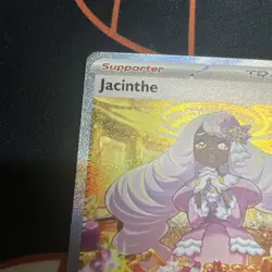 NM Pokemon TCG Jacinthe 122/088 Full Art Trainer SIR Perfect Order English - Image 2