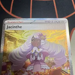 NM Pokemon TCG Jacinthe 122/088 Full Art Trainer SIR Perfect Order English - Image 3