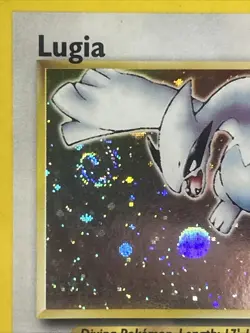 2000 Pokemon Lugia 9/111 Neo Genesis Holo PSA 4 WITH SWIRL 💫🍭🌀 - Image 3