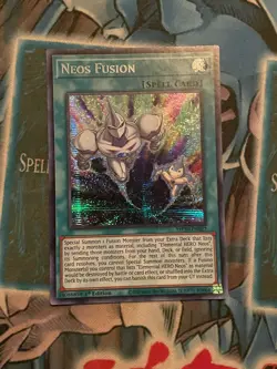 Neos Fusion - MP20-EN027 - 1st Edition - Prismatic Secret Rare - NM - Yu-Gi-Oh - Image 1