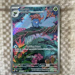 Gloom Pokemon TCG Obsidian Flames 198/197 Illustration Rare Holo ENG NM - Image 1