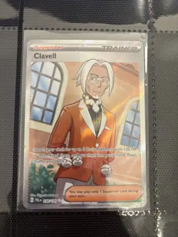 Pokemon TCG Clavell Scarlet & Violet Paldea Evolved Holo Ultra Rare Card 249/193 - Image 1