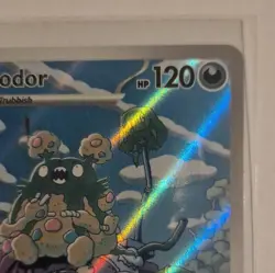 Pokemon TCG SV04 Paradox Rift Garbodor 204/182 Illustration Rare Holo EN 120HP - Image 3