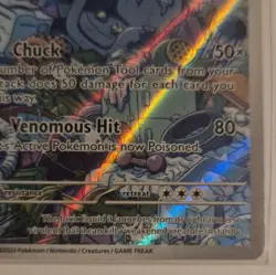 Pokemon TCG SV04 Paradox Rift Garbodor 204/182 Illustration Rare Holo EN 120HP - Image 4