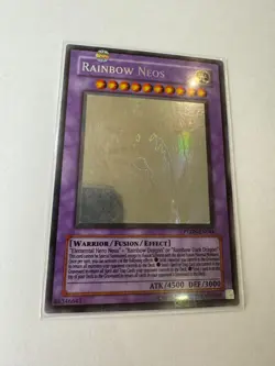 YUGIOH Rainbow Neos Ghost Rare UNL Edition PTDN-EN044 - Image 1