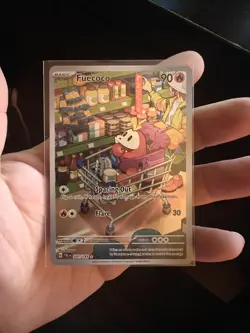 Pokemon TCG Fuecoco Illustration Rare Card Paldea Evolved 201/193 NM/M - Image 1