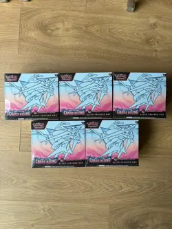 5x Chaos Rising Pokemon Center ETB Brand New & Sealed ✅ Elite Trainer Box - Image 1
