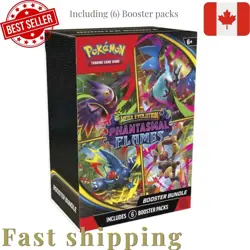 Pokemon Mega Evolution: Phantasmal Flames Booster Bundle English Factory Sealed - Image 1