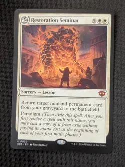 MTG Restoration Seminar 30 (SOS) Secrets of Strixhaven - Image 1